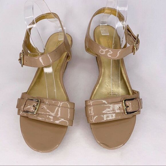 BCBGENERATION Platform Cork Sandals Sz 9.5 Beige - Picture 3 of 10
